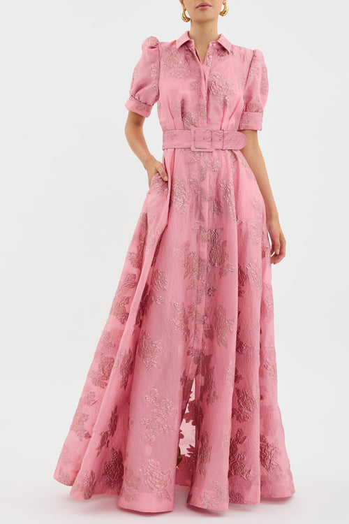 Aria™ | Dress with Short Puff Sleeves