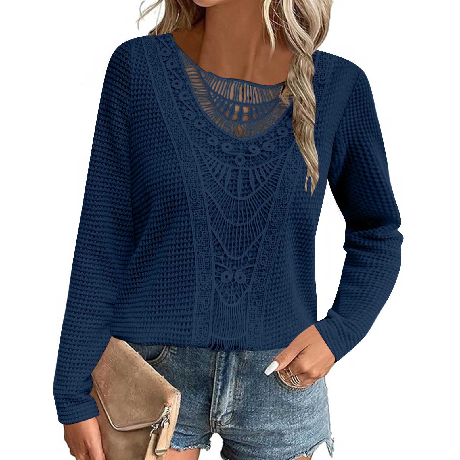 Caroline | Elegant Ibiza Knit Top