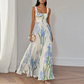 Oriah™ | Floral A-Line Maxi Dress