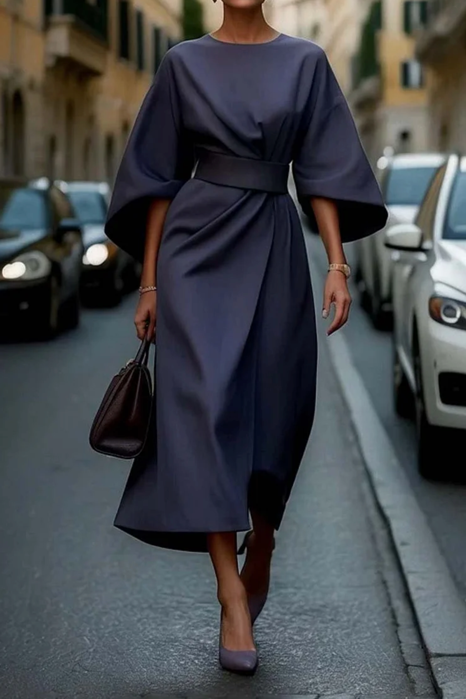 Keira - Wide Sleeve Dress