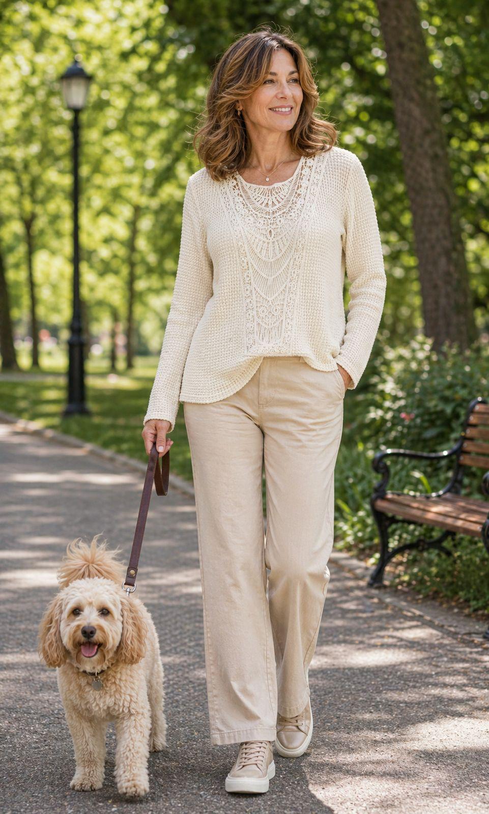 Caroline | Elegant Ibiza Knit Top