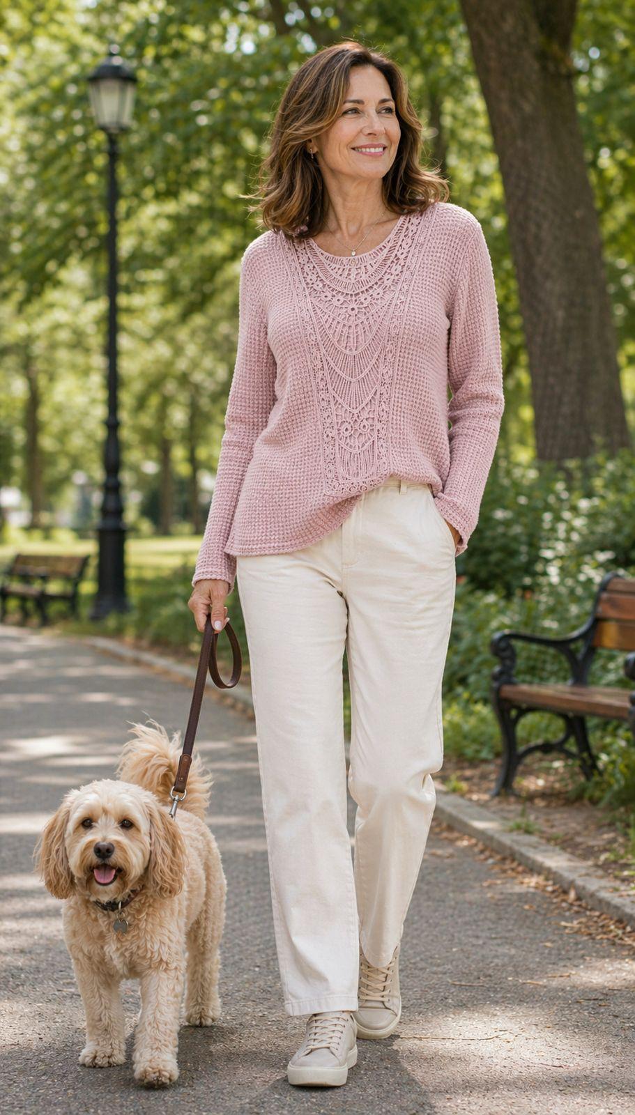 Caroline | Elegant Ibiza Knit Top..